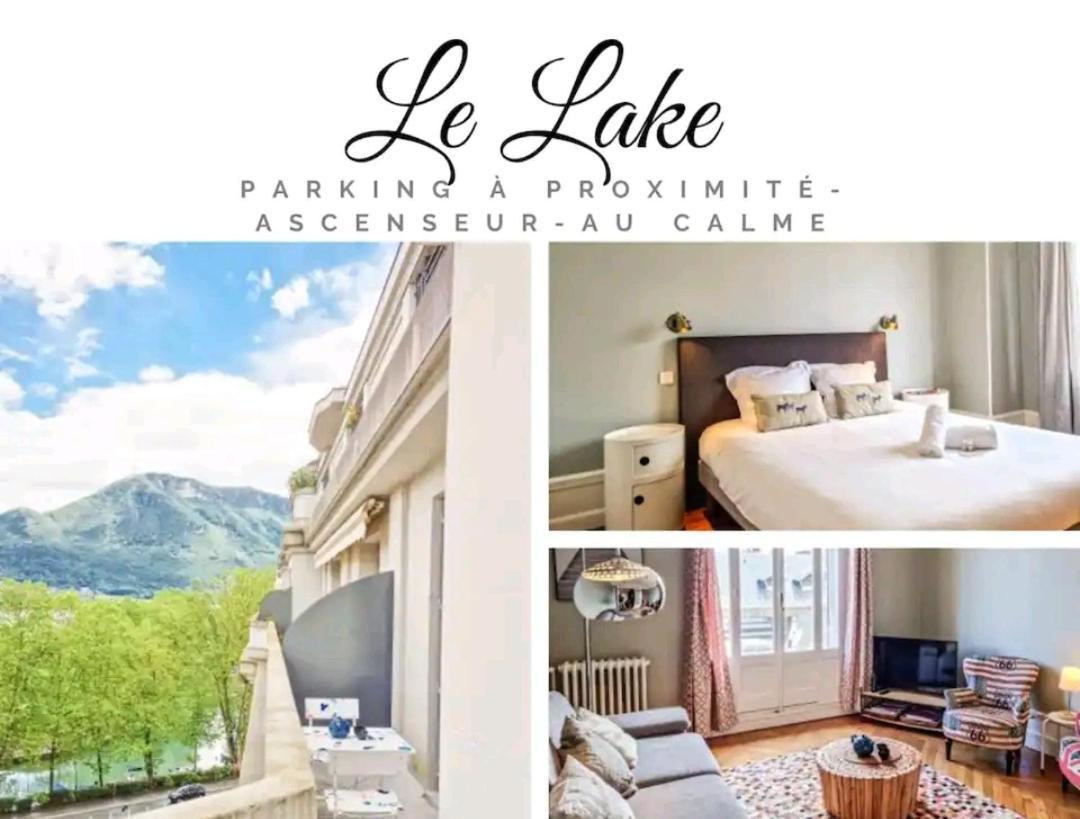 Le Lake - Vue Lac Et Montagne - Majord'Home Annecy Bagian luar foto